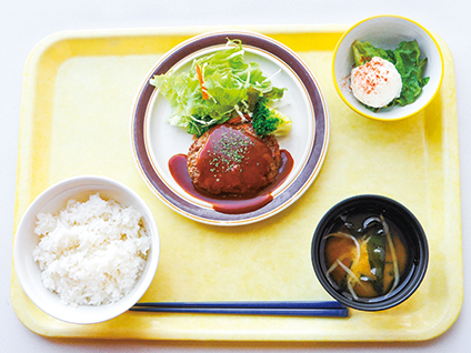 日替わり朝食の写真