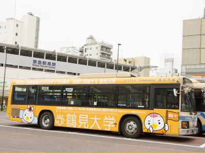 横浜市営バス　ラッピングバスの写真2