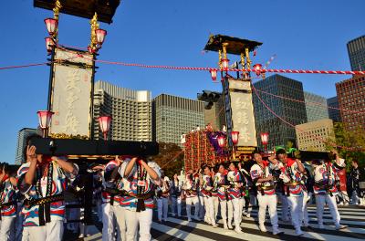 天皇陛下御即位をお祝いする国民祭典第1部奉祝まつり　パレードの写真