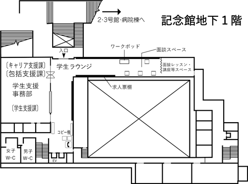 情報コーナー　地図