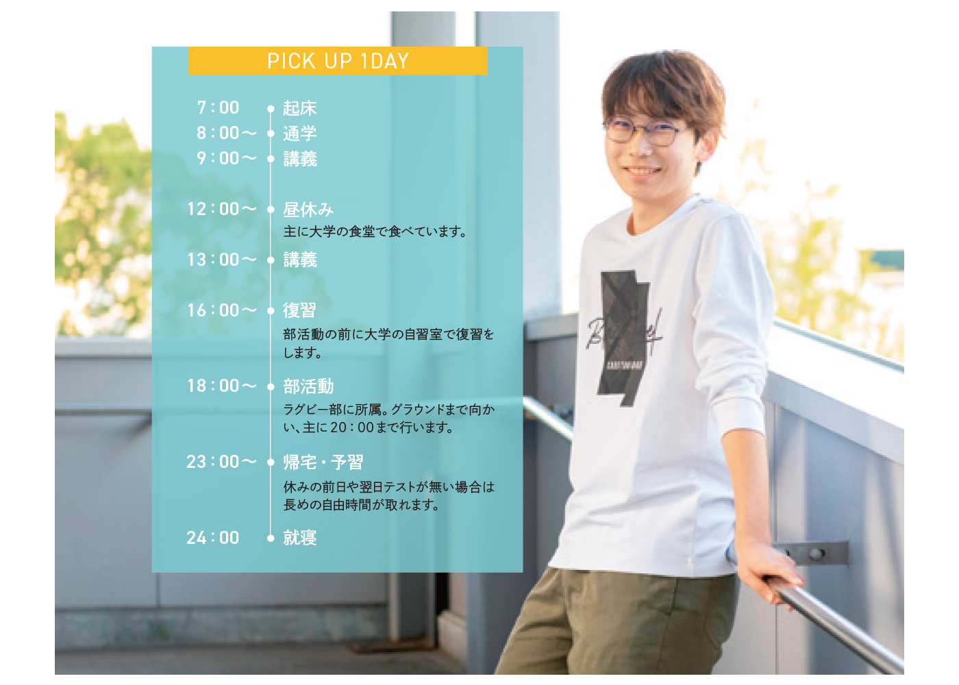 student’s VOICE　歯学部4年